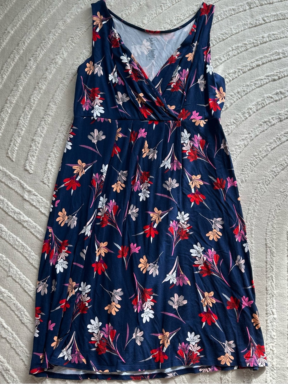 St. John’s Bay | Floral Sleeveless V-Neck Dress
